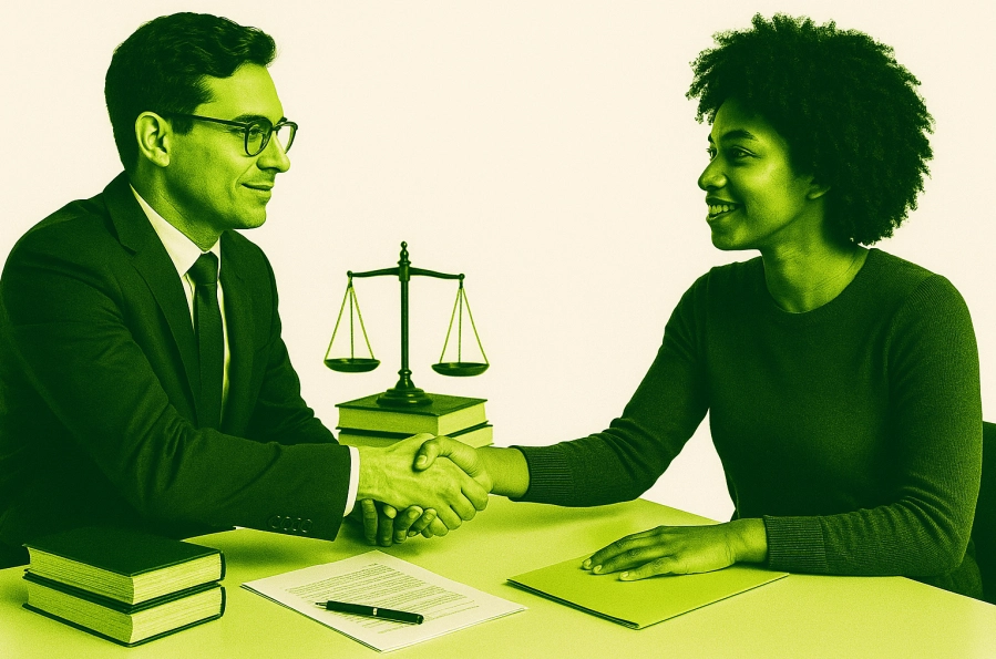 Client testimonials legal office